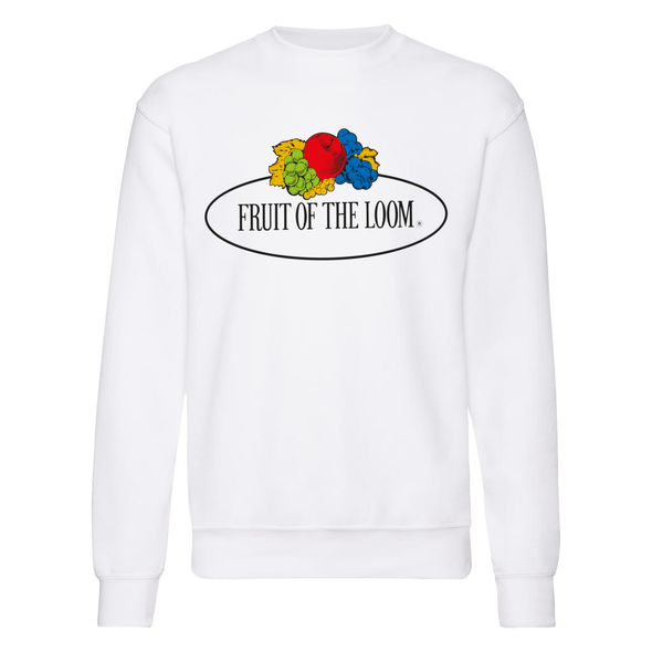 Fruit of the Loom | Big logo print vintage sweater set